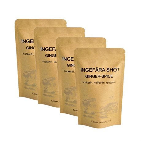 Ingefära shot, Ginger-spice 150g*4